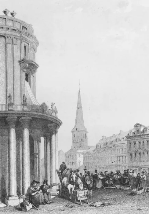 Framed Print : Huty18462, outdoors, day, street, print, large group of people, T / GER / BERLIN / FISH MARKET Framed Print : Huty18462, outdoors, day, street, print, large group of people, T / GER / BERLIN / FISH MARKET