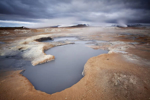 Hverir solfatara field, Reykjahilid, Myvatn, North Iceland, Iceland, Europe