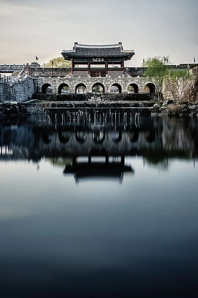 Hwahong Water Gate, Suwon, South Korea