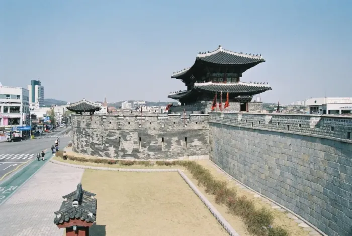Framed Print : Hwaseong Fortress, UNESCO World Heritage, Suwon Korea Framed Print : Hwaseong Fortress, UNESCO World Heritage, Suwon Korea