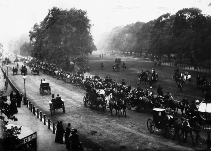 Framed Print : Hyde Park Riders Framed Print : Hyde Park Riders