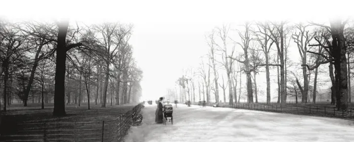 Framed Print : Hyde Park Walk Framed Print : Hyde Park Walk