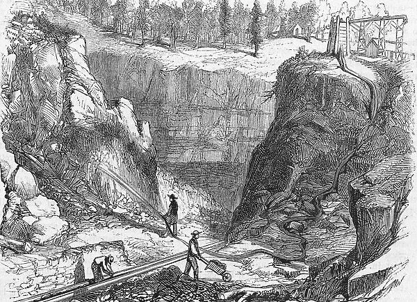 Hydraulic Mining During The Gold Rush