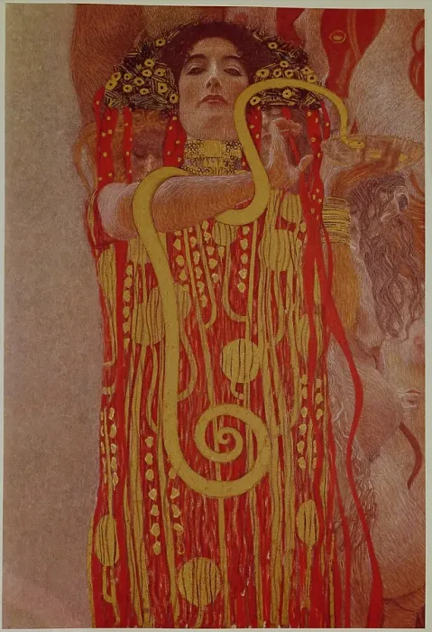 Framed Print : Hygieia as symbol of the medical faculty Framed Print : Hygieia as symbol of the medical faculty