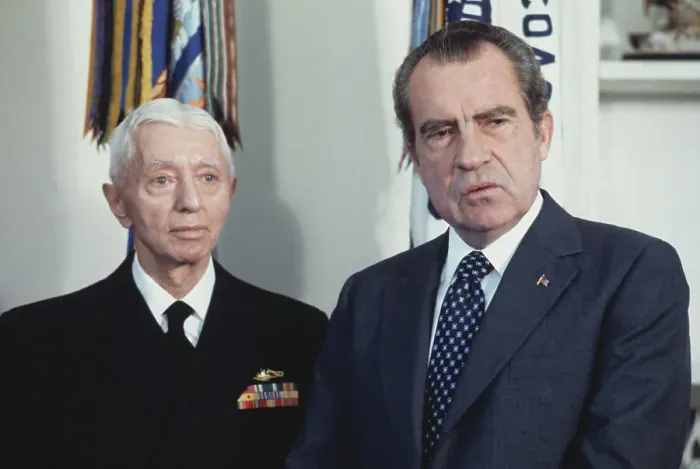 Framed Print : Hyman G. Rickover and Richard Nixon Framed Print : Hyman G. Rickover and Richard Nixon