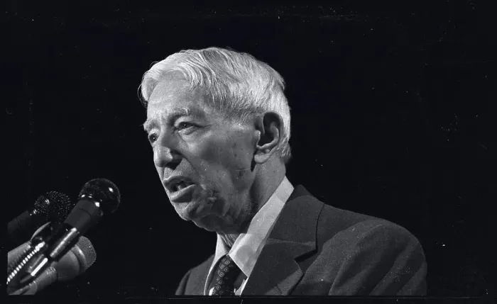 Framed Print : Hyman Rickover in Close-Up Photo Framed Print : Hyman Rickover in Close-Up Photo