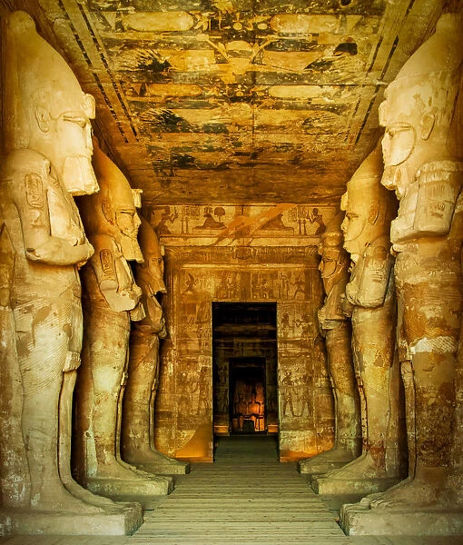 Hypostyle hall, Great Temple of Abu Simbel