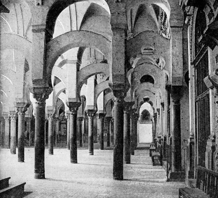 Framed Print : Hypostyle Hall at the Mosque-Cathedral of Cordoba in Cordoba, Spain - 19th Century Framed Print : Hypostyle Hall at the Mosque-Cathedral of Cordoba in Cordoba, Spain - 19th Century