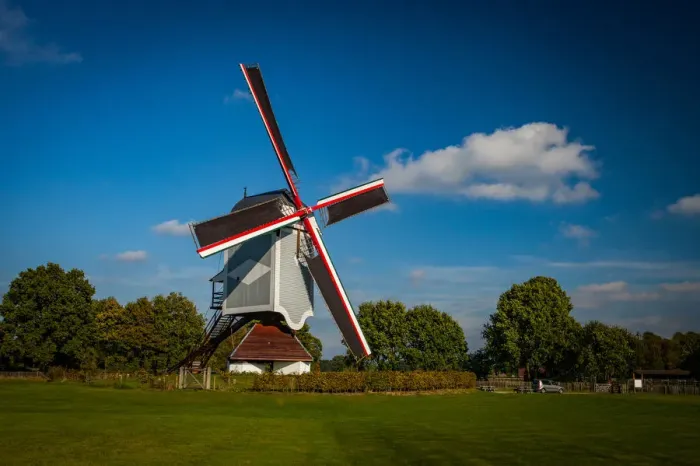 Framed Print : hystorical windmill in Lomel Belgium Framed Print : hystorical windmill in Lomel Belgium