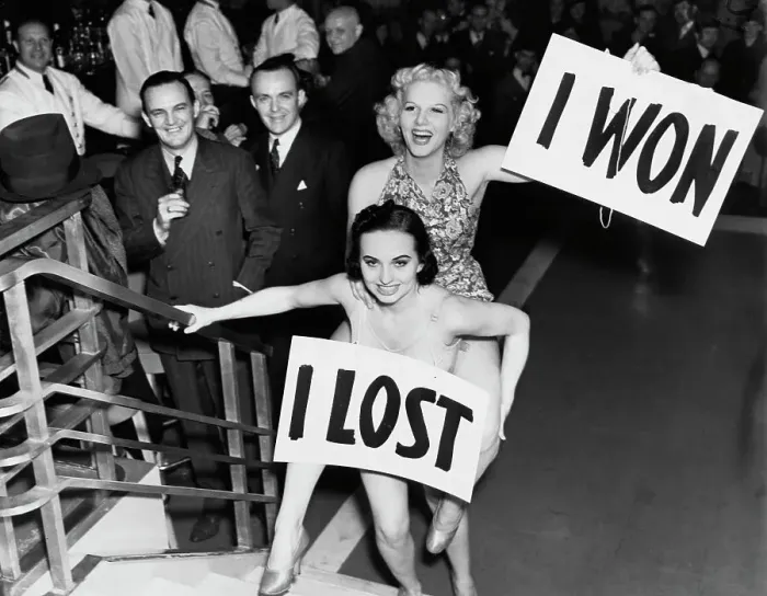 Framed Print : I Won, I Lost