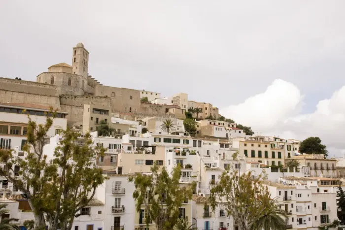 Framed Print : Ibiza Town Framed Print : Ibiza Town