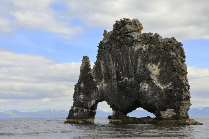 Framed Print : Iceland HvAitserkur Rock Framed Print : Iceland HvAitserkur Rock