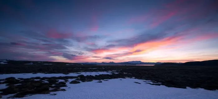 Framed Print : Icelandic Sunset Framed Print : Icelandic Sunset