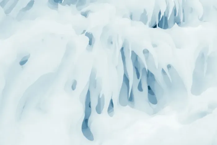 Framed Print : Icicle pattern