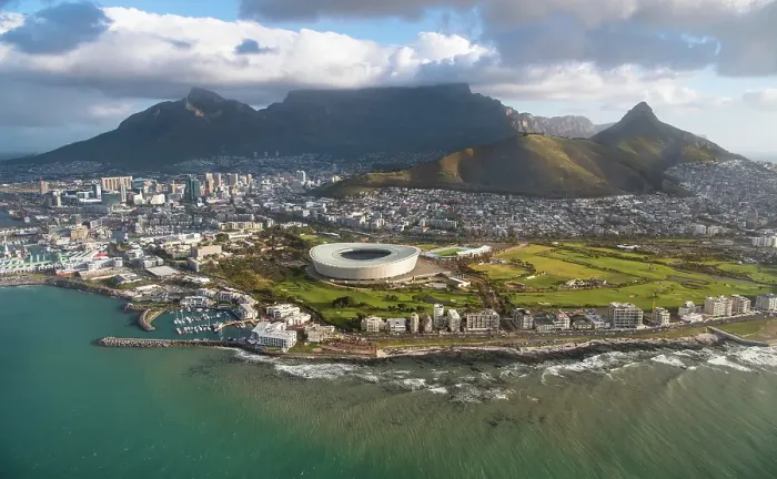 Framed Print : Iconic Cape Town Stadium, Cape Town, Sudafrica