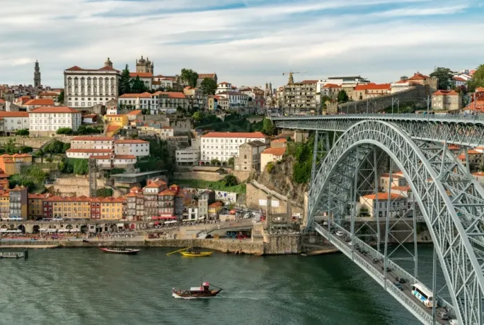 Framed Print : Iconic Porto Bridge
