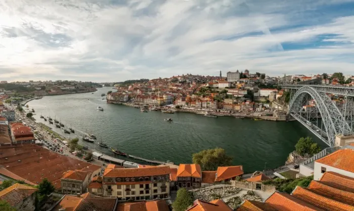 Framed Print : Iconic Porto Bridge