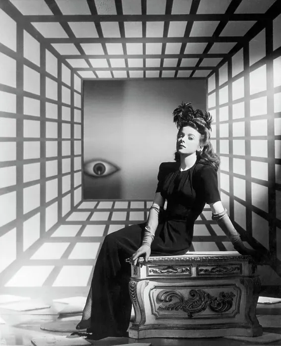 Framed Print : Ida Lupino In Surreal Tableau Framed Print : Ida Lupino In Surreal Tableau