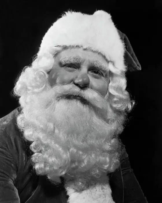 Framed Print : Ideal Santa Claus Created by Max Factor Jr Framed Print : Ideal Santa Claus Created by Max Factor Jr