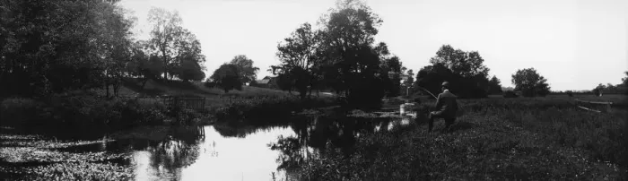Framed Print : Idyllic Angling Framed Print : Idyllic Angling