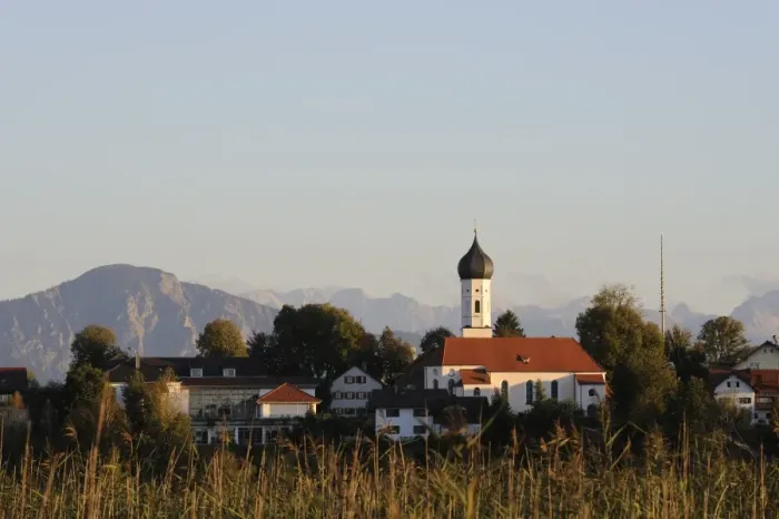 Framed Print : Iffeldorf, parish church of St. Vitus, Upper Bavaria, Bavaria, Germany, Europe, PublicGround Framed Print : Iffeldorf, parish church of St. Vitus, Upper Bavaria, Bavaria, Germany, Europe, PublicGround