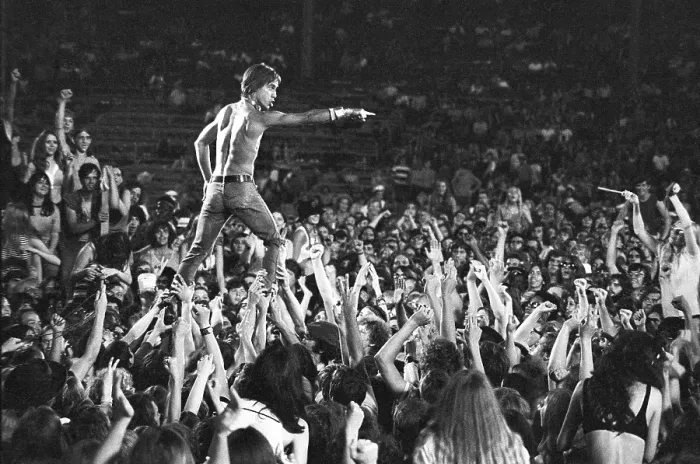 Framed Print : Iggy Pop Live Framed Print : Iggy Pop Live
