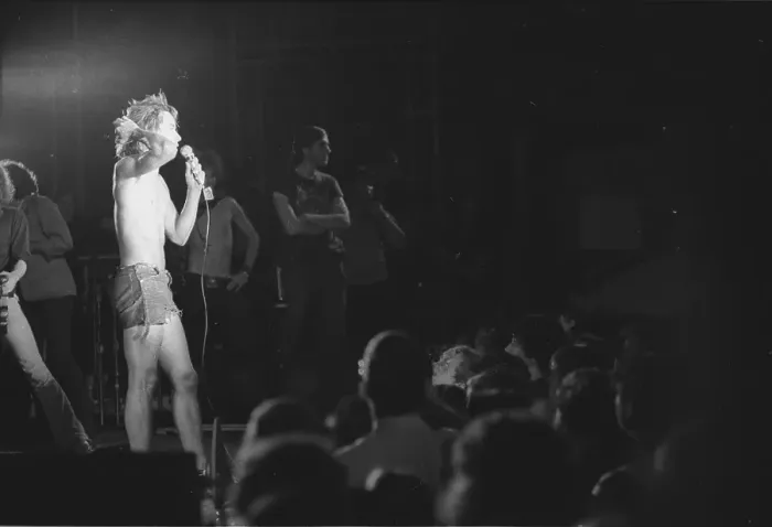 Framed Print : Iggy Pop Performing Framed Print : Iggy Pop Performing