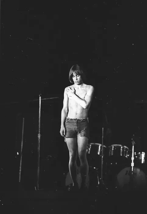 Framed Print : Iggy Pop Performing Framed Print : Iggy Pop Performing