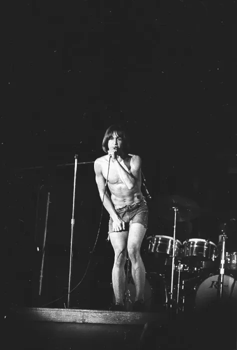 Framed Print : Iggy Pop Performing Framed Print : Iggy Pop Performing