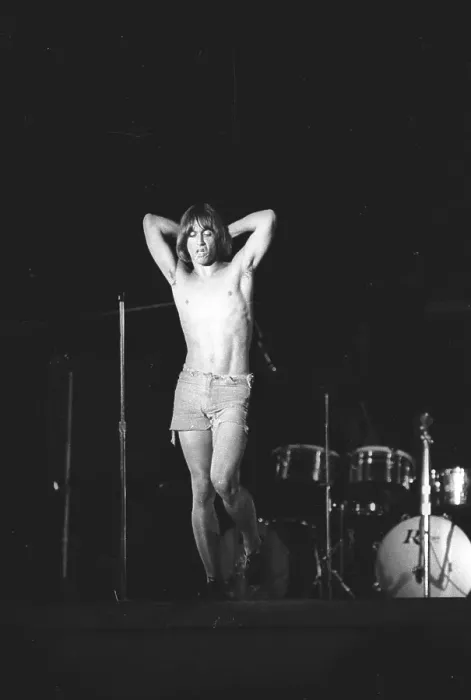 Framed Print : Iggy Pop Performing Framed Print : Iggy Pop Performing