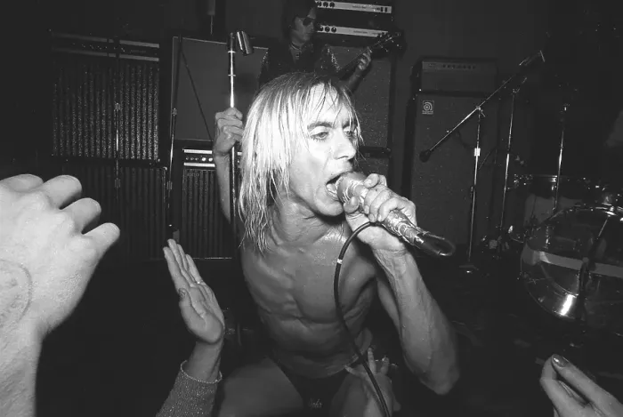 Framed Print : Iggy Pop Performing At The Whisky