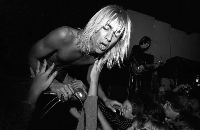 Framed Print : Iggy Pop Performing At The Whisky