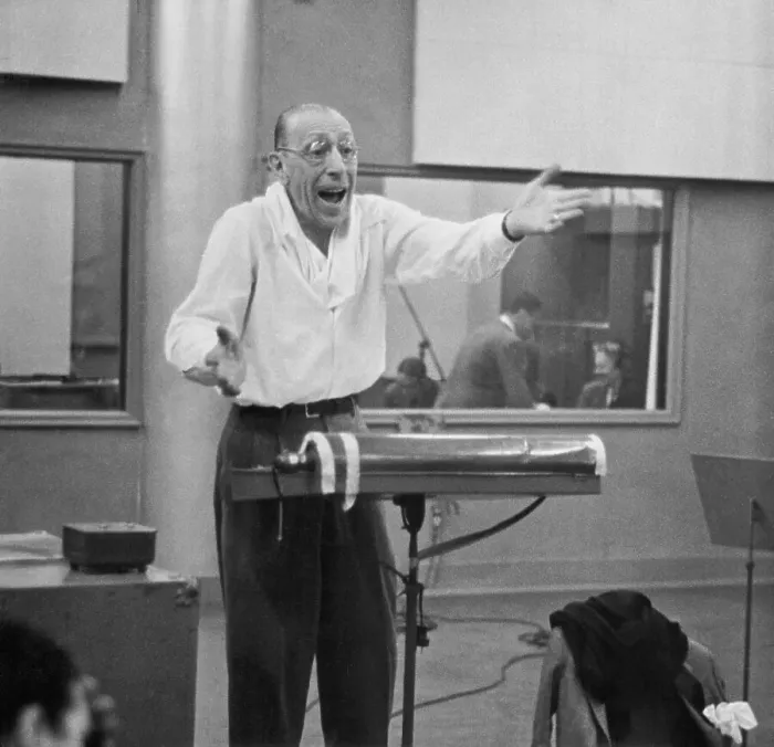 Framed Print : Igor Stravinsky Rehearsing Framed Print : Igor Stravinsky Rehearsing