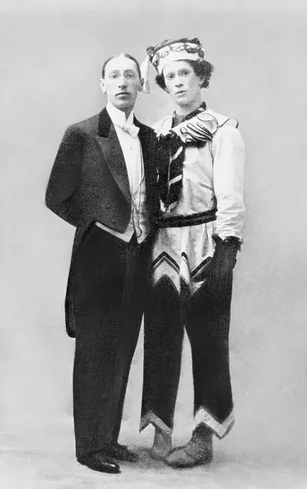 Framed Print : Igor Stravinsky and Vaslav Nijinsky Framed Print : Igor Stravinsky and Vaslav Nijinsky