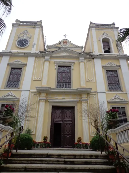 Framed Print : Igreja de Suo LourenAzo, Church in Macau Framed Print : Igreja de Suo LourenAzo, Church in Macau