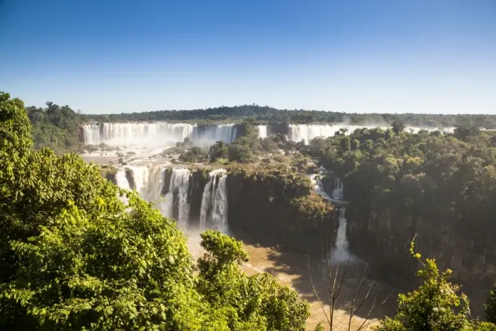 Framed Print : IguaAzu Waterfalls, UNESCO World Heritage Site