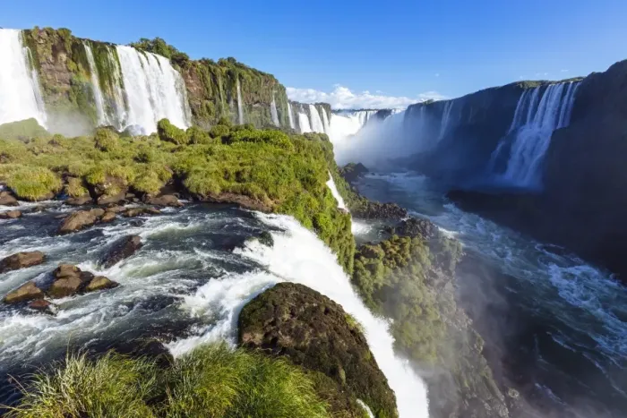 Framed Print : Iguacu waterfall and Devils Throat, Brazil Framed Print : Iguacu waterfall and Devils Throat, Brazil