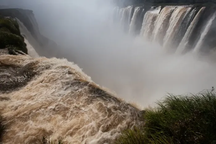 Framed Print : Iguazu Waterfall - Devils Throat Framed Print : Iguazu Waterfall - Devils Throat