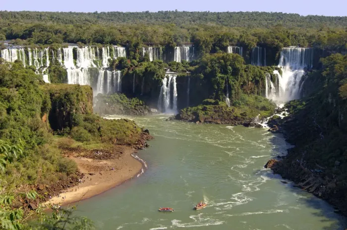 Framed Print : Iguazu Waterfalls aerial view Argentina Brazil Framed Print : Iguazu Waterfalls aerial view Argentina Brazil