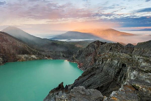 Ijen crater, East Java, Indonesia
