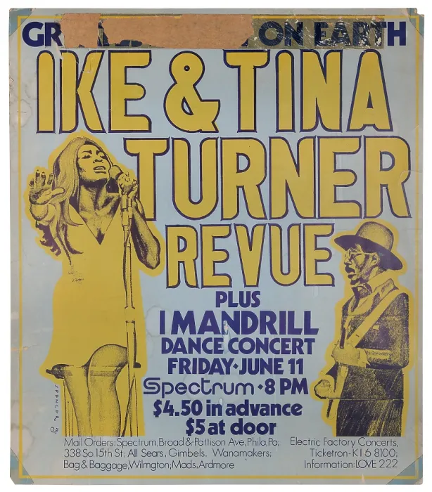 Framed Print : Ike And Tina Turner Review