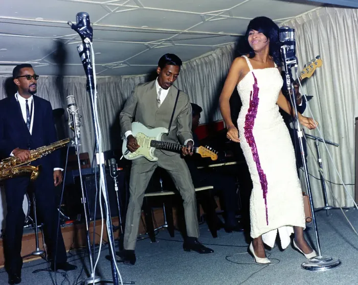 Framed Print : Ike & Tina Turner Revue Perform Framed Print : Ike & Tina Turner Revue Perform