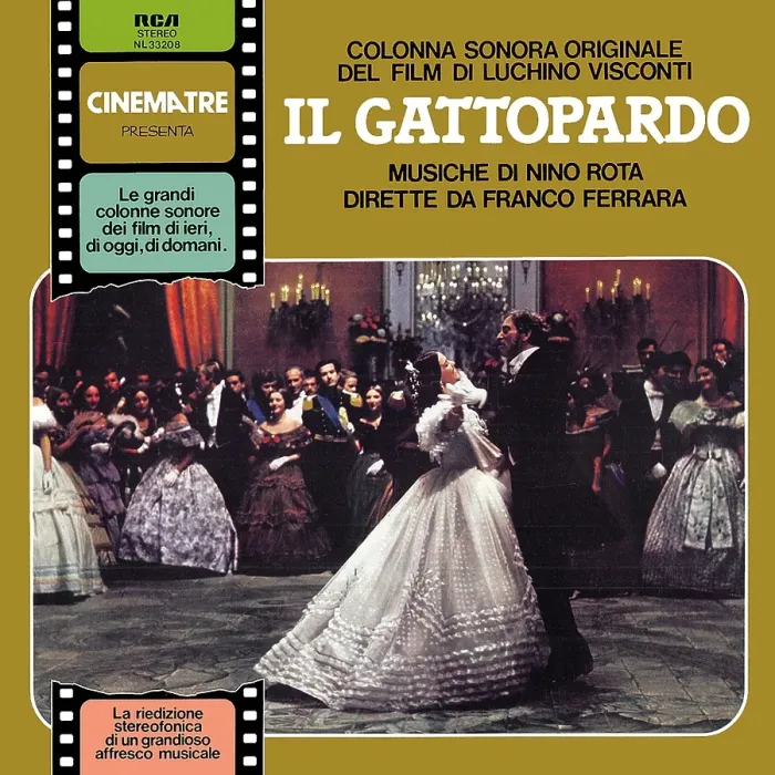 Framed Print : Il Gattopard Soundtrack Album Cover Framed Print : Il Gattopard Soundtrack Album Cover