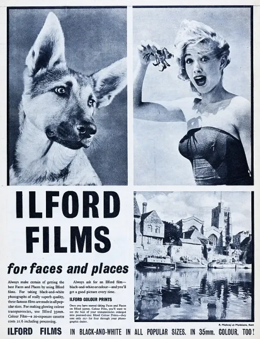 Framed Print : Ilford Films Framed Print : Ilford Films