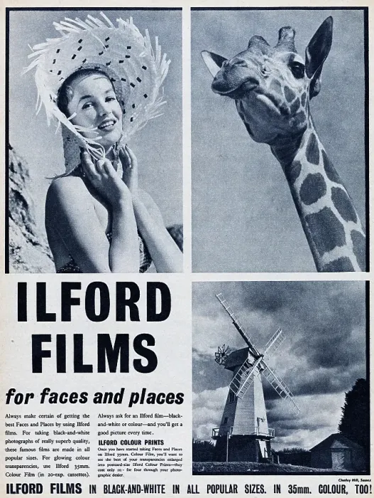 Framed Print : Ilford Films Framed Print : Ilford Films