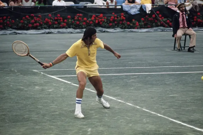 Framed Print : Ilie Nastase At US Open Framed Print : Ilie Nastase At US Open