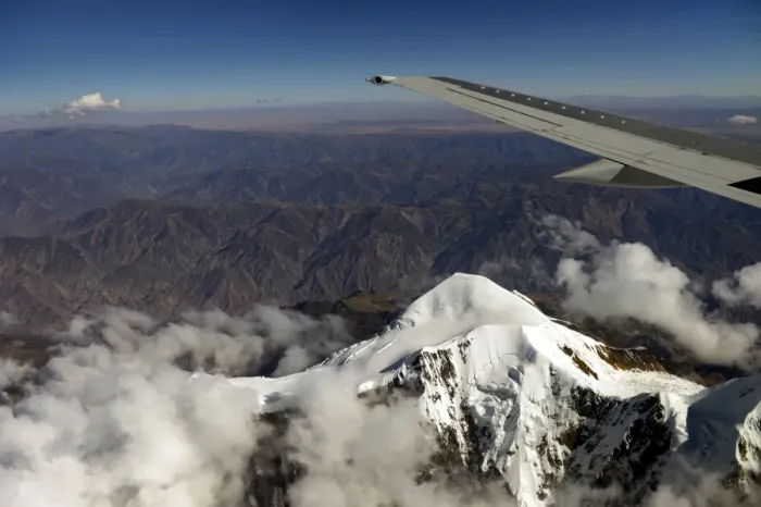 Framed Print : Illimani Glacier, 6, 439 m, view from an aircraft, Departamento La Paz, Bolivia Framed Print : Illimani Glacier, 6, 439 m, view from an aircraft, Departamento La Paz, Bolivia