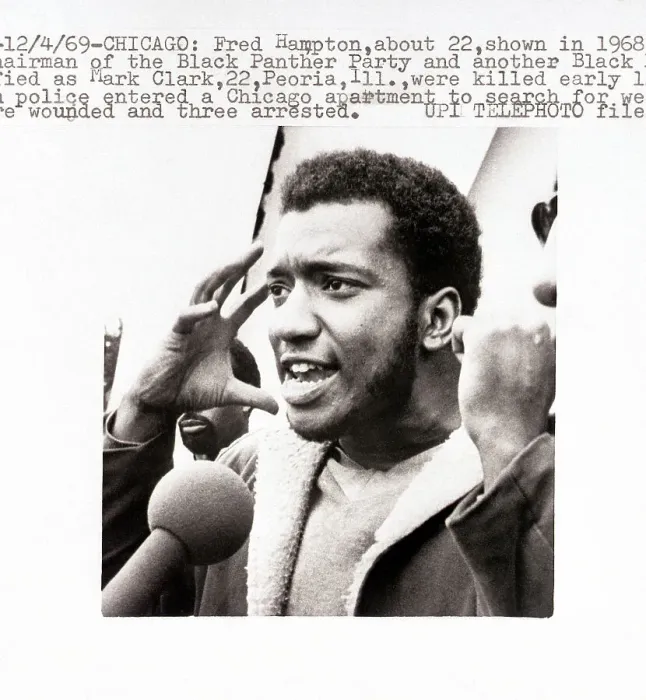 Framed Print : Illinois Black Panther Leader Fred Hampton Framed Print : Illinois Black Panther Leader Fred Hampton