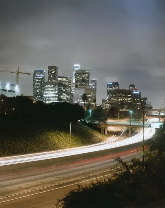 Framed Print : Illuminated Cityscape Framed Print : Illuminated Cityscape