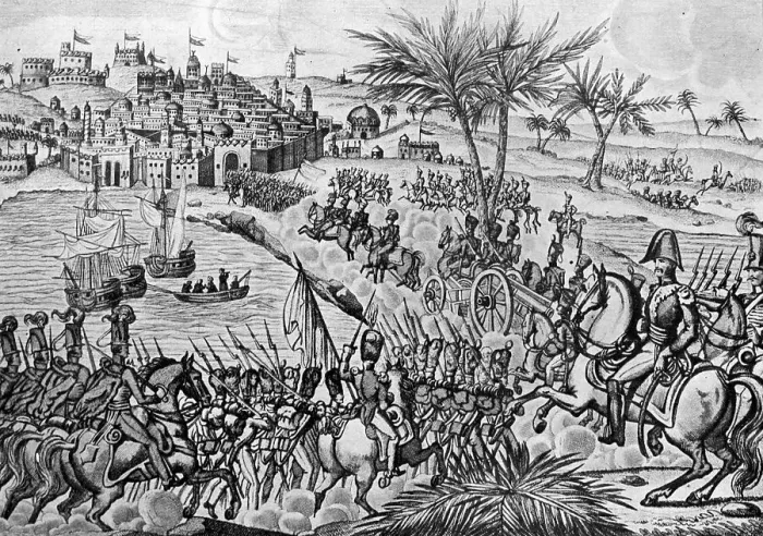 Framed Print : Illus. French Forces Enter Algiers Framed Print : Illus. French Forces Enter Algiers
